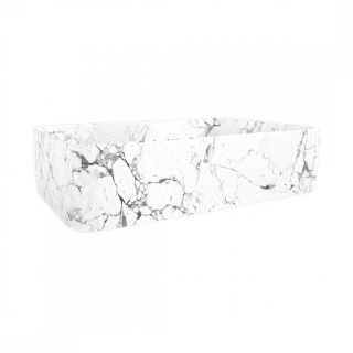 Раковина чаша Maretti UM13NS96-740MR, белый мрамор