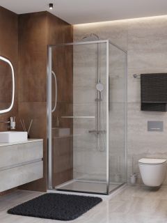 Душевой уголок CEZARES LUX-A-FS-1-80-C-CR