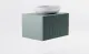 Тумба с раковиной Astra-Form М-40 4631177714771 80 см зелёный матовый