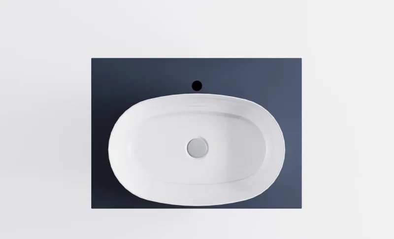 Тумба с раковиной Astra-Form М-40 4631177714801 80 см серый матовый