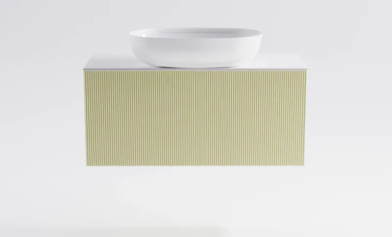 Тумба с раковиной Astra-Form М-40 Slim 4631177714672 100 см бежевый матовый