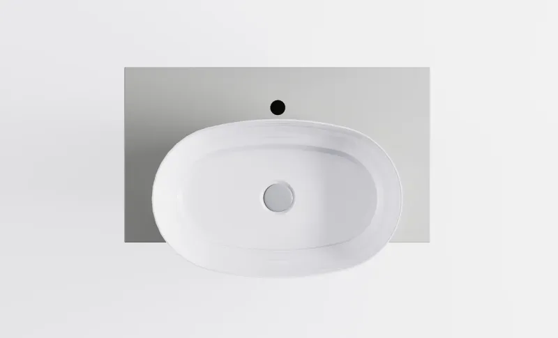 Тумба с раковиной Astra-Form М-40 Slim 4631177715921 70 см серый матовый