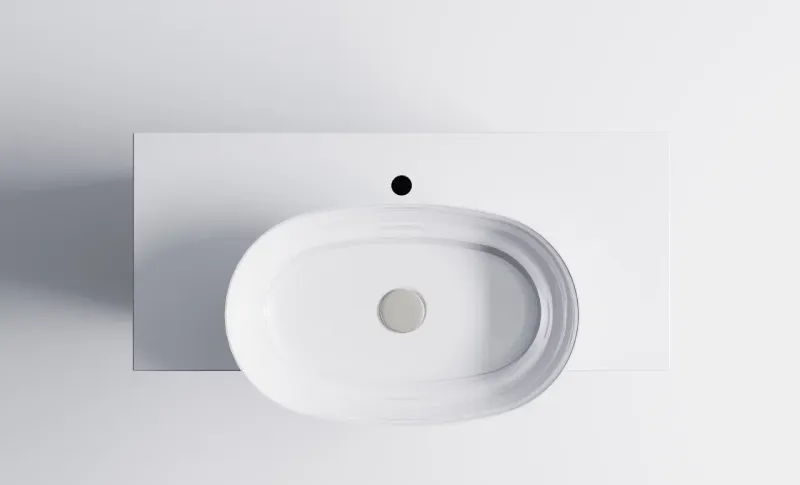 Тумба с раковиной Astra-Form М-40 Slim 4631177714665 100 см серый матовый