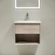 Подвесная тумба под раковину Sancos Marmi 1.0 MR1.060EG 59см дуб галифакс натуральный