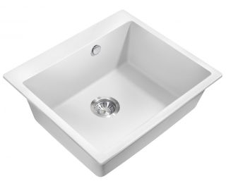 Мойка для кухни Milacio Murcia 60 Cuarzo MC.77012 белый