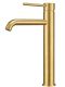 Высокий смеситель для раковины Milacio Ultra MCU.551.GD брашированное золото