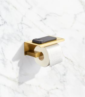 Держатель для туалетной бумаги Milacio Ultra MCU.953.GD брашированное золото