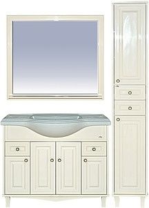 Зеркало Misty Шармель 105см бежевый