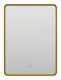 Зеркало с подсветкой Brevita Mercury MER-Rett6-060/80-gold 60см золото