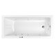 Гидромассажная ванна WHITECROSS Wave Slim 0111.160080.100.SMARTNANO.CR 160x80 см Smart Nano хром