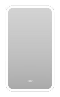 Зеркало с подсветкой Misty Мирах 40см белый