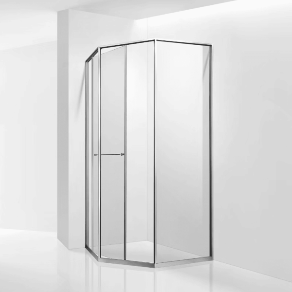 Душевой уголок RGW SV-82 "L" 33328200-11L 100x100 см хром