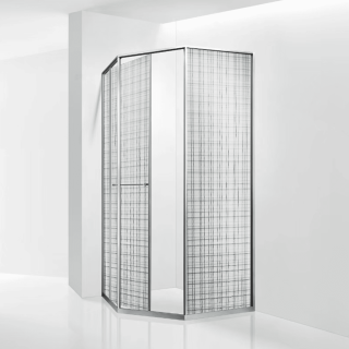 Душевой уголок RGW SV-82 "L" 33328200-241L 100x100 см хром