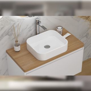 Столешница Velvex Klaufs 90 без отверстий, Invisible Line