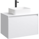 Подвесная тумба под раковину Aqwella Mobi MOB0108W+MOB0708W 80 см