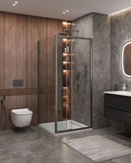 Душевой уголок CEZARES MOLVENO-AHF-31-100/90-C-GM-IV