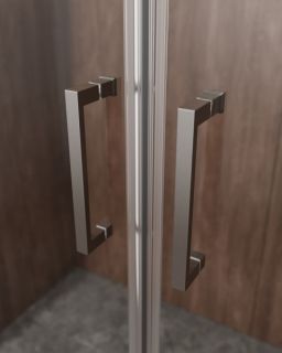 Душевая дверь CEZARES MOLVENO-BF-2-170-C-GM-IV оружейная сталь