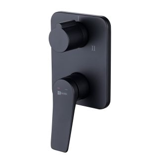 Встраиваемый смеситель для душа Lemark Bronx LM3728BL чёрный