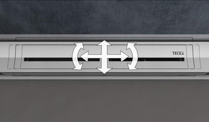 Душевой лоток TECE TECEdrainprofile 671600 160 см хром матовый