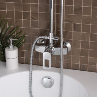 Душевая стойка РМС SL80-003-3 хром