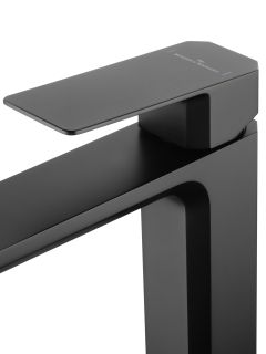 Смеситель для раковины Wonzon & Woghand Diamond WW-88139011-MB чёрный матовый