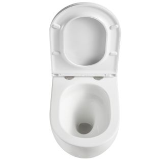 Подвесной унитаз Point Сатурн PN41901 безободковый белый