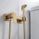 Гигиенический душ со смесителем Shevanik S137G золотой сатин