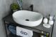 Раковина Gid N9026a 51112 накладная белая 60x40x15
