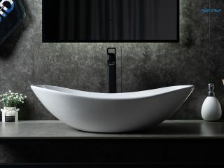 Раковина Gid N9811 51175 накладная белая 61x37x15