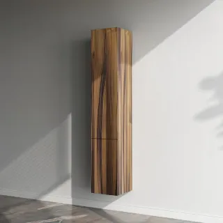 Шкаф-пенал подвесной AM.PM Gem M90CHR0306HF правый орех 30 см