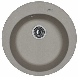 Кухонная мойка Florentina Никосия серый шёлк