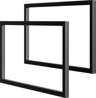 Ножки для мебели Aqwella Fargo для тумбы 70, 80 и 100 см, 2 шт.