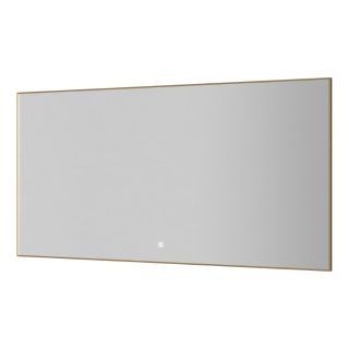 Зеркало с подсветкой Armadi Art 543-140-MG 140 см золото матовое