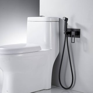 Гигиенический душ со смесителем Shevanik S6805H чёрный