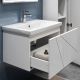 Тумба под раковину подвесная Vigo Geometry 034 70 см белый