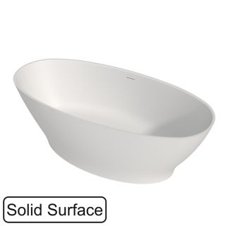 Ванна из искусственного камня WHITECROSS Glock 0221.170080.200 170x80 см белый матовый