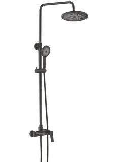 Душевая стойка Shevanik S8336H чёрный