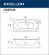 Ванна акриловая Excellent Oceana WAEX.OCE16WH 160 x 75 см