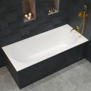 Ванна из искусственного камня WHITECROSS Gin 0217.175075.200 175x75 см белый матовый