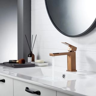 Cмеситель для раковины Knotlor KN-20/RB, бронза