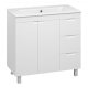 Напольная тумба под раковину Misty Оптима 90 см П-Опт-07090-011П3Я белый