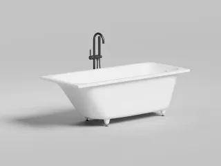 Ванна из искусственного камня Salini Orlanda S-Sense 102015MRF 160x70см RAL полностью