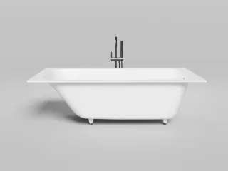 Ванна из искусственного камня Salini Orlanda S-Sense 102012MRH 180x80см RAL снаружи