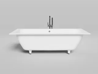 Ванна из искусственного камня Salini Orlanda Axis S-Sense 103211GRF 190x80см RAL полностью