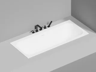 Ванна из искусственного камня Salini Orlanda Axis Kit S-Sense 103312MRH 180x80см RAL снаружи