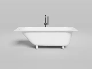 Ванна из искусственного камня Salini Ornella S-Stone 102323MRH 170x70см RAL снаружи