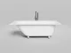 Ванна из искусственного камня Salini Ornella S-Sense 102314GRH 170x80см RAL снаружи