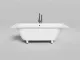 Ванна из искусственного камня Salini Ornella Axis S-Sense 103413GRF 170x75см RAL полностью