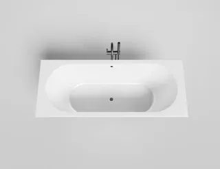 Ванна из искусственного камня Salini Ornella Axis S-Sense 104613GRF 170x70см RAL полностью