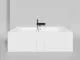 Ванна из искусственного камня Salini Ornella Axis S-Sense 103412GRF 190x90см RAL полностью